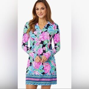 Lilly Pulitzer Andrienne Chilly Lilly Dress